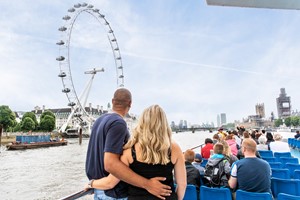 Thames River Sightseeing – Westminster to Tower of London or Vice Versa One Way for Two Adults