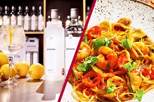 Bermondsey Gin Tour and Tasting with 3 Course Meal plus Wine for Two at Zizzi