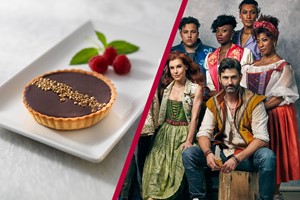 Theatre Tickets to & Juliet and a Three Course Meal with Wine for Two at Prezzo