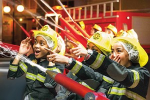 Three Hour End of Day Entry to Kidzania for Two Adults and One Child