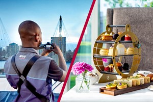 Up at The O2 Climb and Afternoon Tea for Two at InterContinental London – The O2