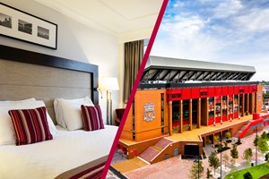 Overnight Break at Mercure Liverpool Atlantic Tower and Liverpool FC Anfield Stadium Tour for Two