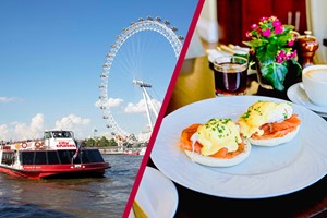 Two Course Bottomless Brunch at Amba Hotel Charing Cross and a Thames Sightseeing Cruise for Two