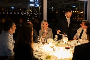 Bateaux London River Thames Three Course Dinner Cruise for Two