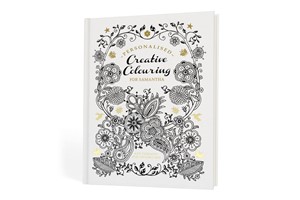 Adult Personalised Creative Colouring Book