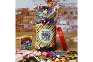 Personalised Retro Sweet Jar