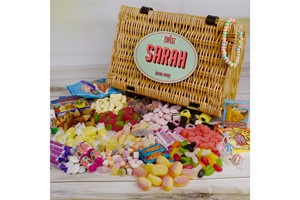 Personalised Retro Sweet Hamper