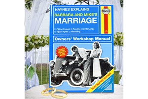 Personalised Haynes Explains Marriage Book