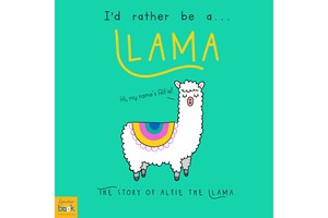 Personalised I'd Rather Be a Llama Storybook