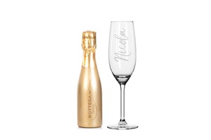 200ml Bottega Gold and Flute Set