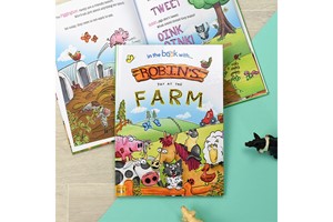 Personalised My Day at the Farm Storybook