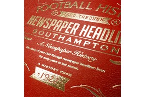 Personalised Southampton Football Newspaper Book