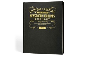 Burnley Football Newspaper Book