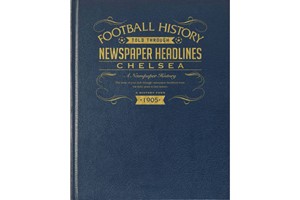 Chelsea Football Newspaper Book