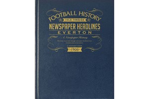 Everton Football Newspaper Book