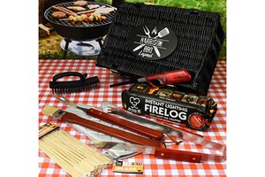 Personalised Gift Hamper for BBQ Legends