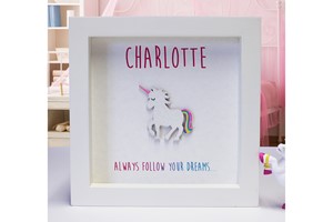 Personalised Always Follow Your Dreams Framed Print