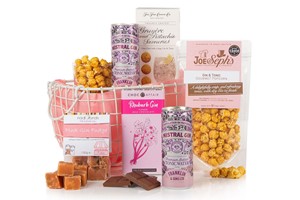 Pink Gin and Treats Hamper