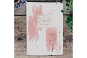 Blush Floral A5 Notebook