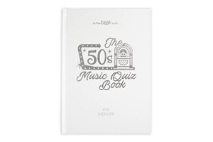 Personalised 1950s Music Quiz Book