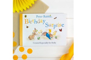 Personalised Peter Rabbit ‘Birthday Surprise’ Board Book