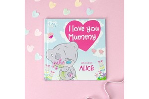Personalised Tiny Tatty Teddy 'I Love You Mummy' Book