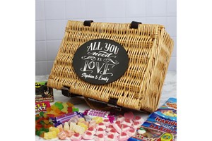 All You Need Is Love Personalised Sweet Hamper