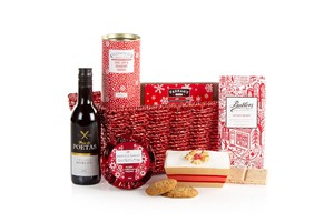 Festive Treats Food and Wine Hamper