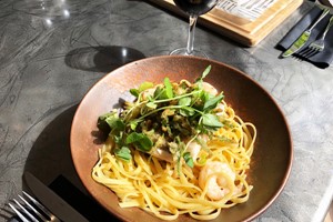 Three Course Meal and a Glass of Wine for Two at Hotel Felix