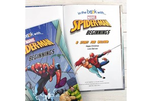 Personalised Spiderman Beginnings Marvel Story Book
