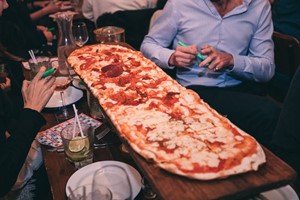 Singo Bingo with Metre Long Pizza and Cocktails for Two at Bunga Bunga Battersea