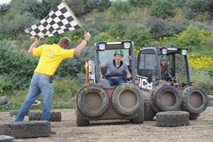 Dumper Racing at Diggerland