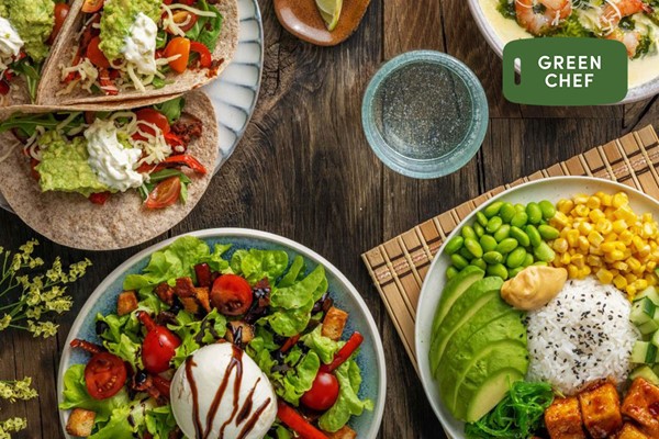 Green Chef One Week Meal Kit with Three Meals for Two People picture
