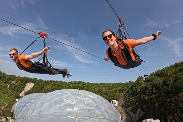 Hangloose at The Eden Project – Skywire for Two