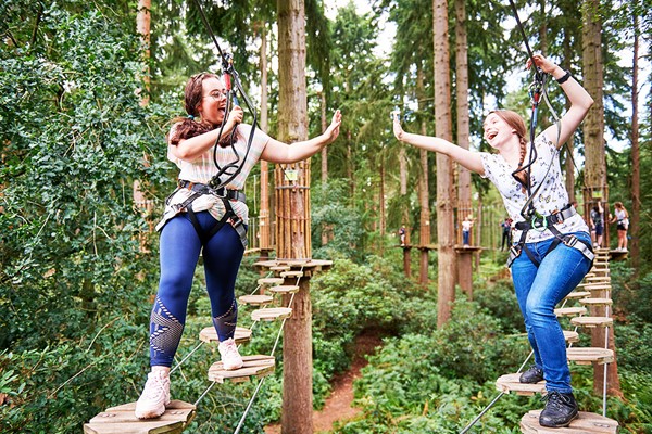 Treetop Challenge for Two Adults at Go Ape