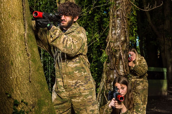 Forest Laser Tag and Lunch for Two at GO Laser Tag London