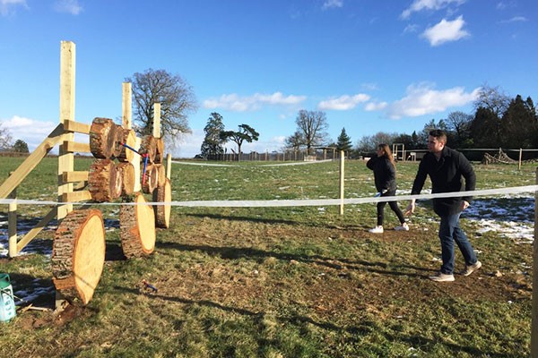 Axe Throwing for Two at Devon Country Pursuits