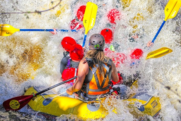 Two Hour Full White Water Rafting Session for Two