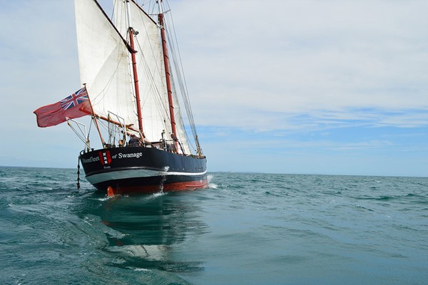 Six Hour Sailing Trip on a Tall Ship in Dorset for Two