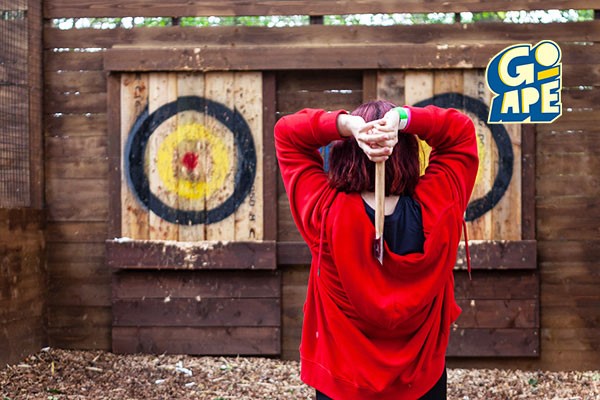 Axe Throwing at Go Ape for Two Adults collection picture