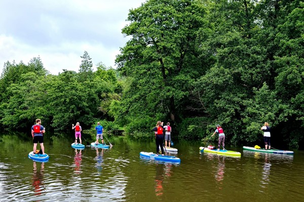 Stand Up Paddleboarding for Two in Bristol