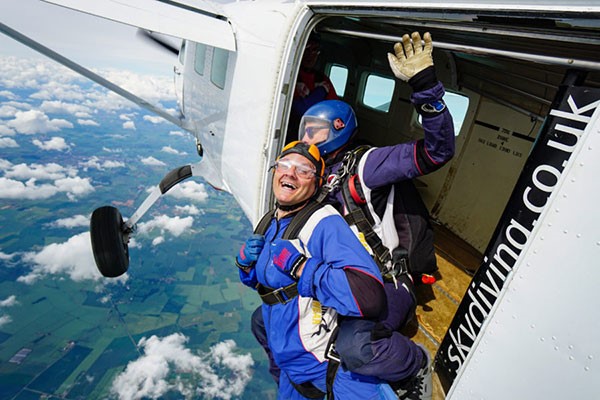 Tandem Skydive in West Yorkshire