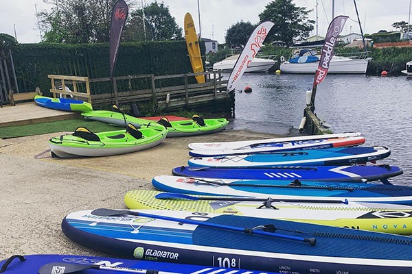 Stand Up Paddleboard or Kayak Hire for Two at The SUP School