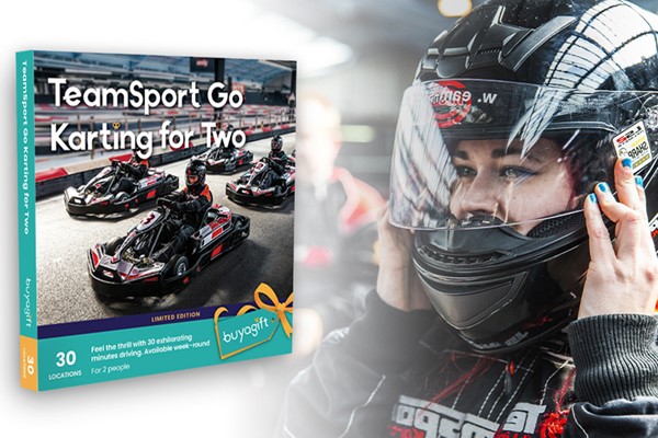 TeamSport Go Karting for Two Experience Box picture