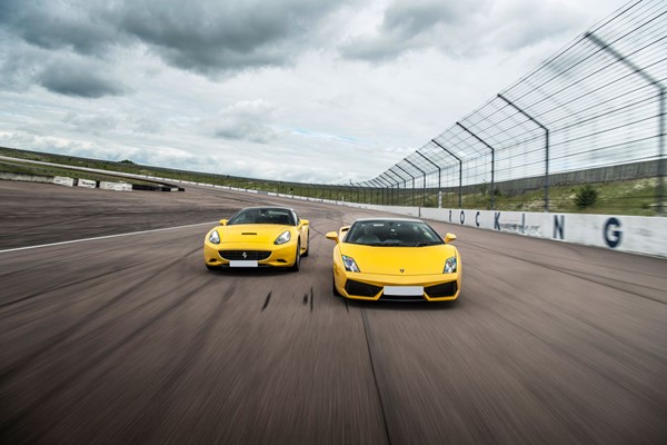Double Supercar Driving Blast with High Speed Passenger Ride collection picture
