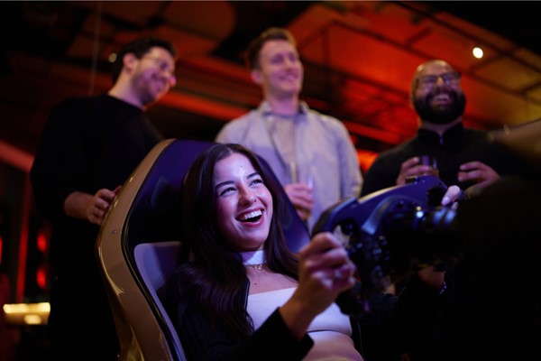 F1® Arcade Team Simulator Racing Experience for Four with Small Plates and Drinks picture