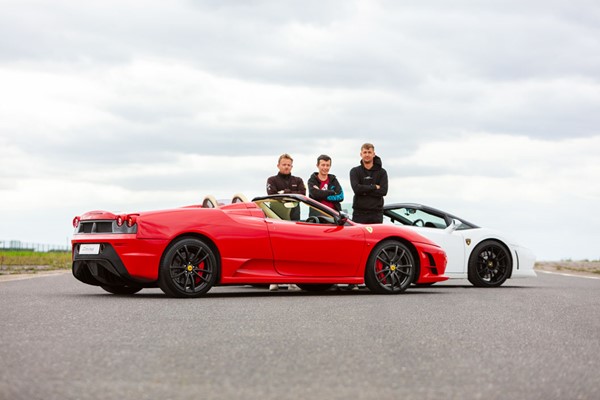 Ferrari and Lamborghini Driving Blast for One