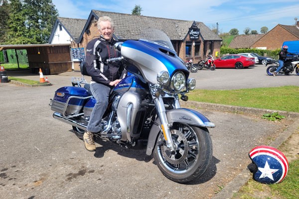 Two Hour Pillion Experience on a Classic Harley Davidson Motorcycle