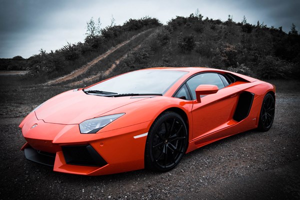 Lamborghini Aventador Driving Blast