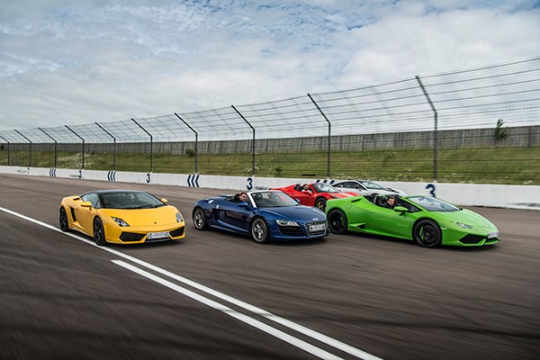 Four Supercar Thrill with High Speed Passenger Ride – Week Round